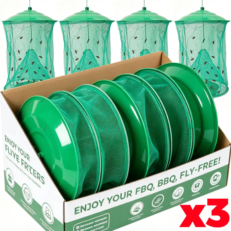 Hanging Fly Wasp Trap Outdoor Insect Trap Mesh Cages Waterproof Bee Trap Catcher Hornets Flying Insects Killer Pest Control Tool
Hanging Fly Wasp Trap Outdoor Insect Trap Mesh Cages Waterproof Bee Trap Catcher Hornets Flying Insects Killer Pest Control Tool