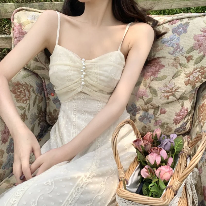 Nomikuma Dresses for Women 2023 Summer Sleeveless Gauze Patchwork Jacquard Vestidos Para Mujer Retro Elegant Sweet Long Dresses
Nomikuma Dresses for Women 2023 Summer Sleeveless Gauze Patchwork Jacquard Vestidos Para Mujer Retro Elegant Sweet Long Dresses