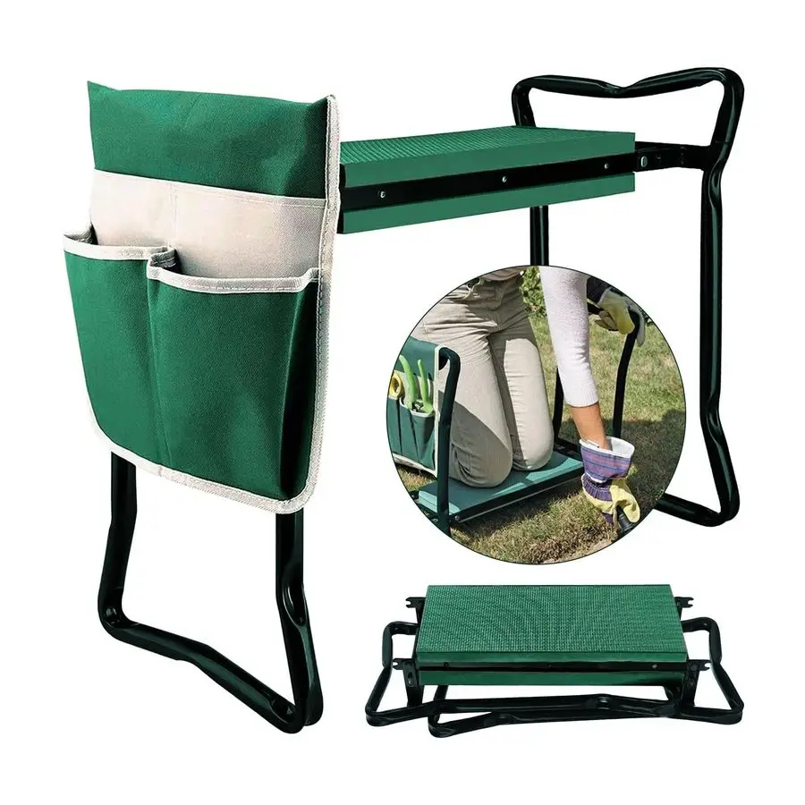 Garden Kneeler Seat with Upgraded Thicken Kneeling Pad and 1 Large Tool Pouch, Foldable Stool 330lb CapacityProtects Your Knees,
Garden Kneeler Seat with Upgraded Thicken Kneeling Pad and 1 Large Tool Pouch, Foldable Stool 330lb CapacityProtects Your Knees,