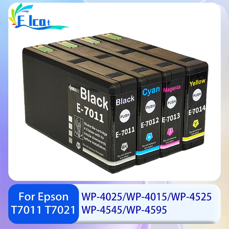 T7011 T7012 T7013 T7014 T7021 T7022 T7023 T7024 Чернильный картридж для принтера Epson WP-4025/WP-4015/WP-4525/WP-45/WP-4595
T7011 T7012 T7013 T7014 T7021 T7022 T7023 T7024 Чернильный картридж для принтера Epson WP-4025/WP-4015/WP-4525/WP-45/WP-4595