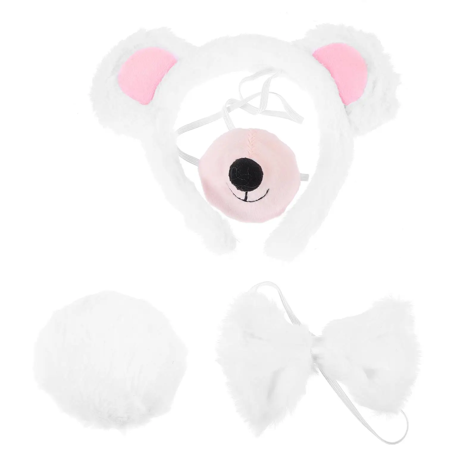 Four Piece Bear Ears Headband Set Comfortable Role Play Props Girls Cosplay Party Accessories
Four Piece Bear Ears Headband Set Comfortable Role Play Props Girls Cosplay Party Accessories
