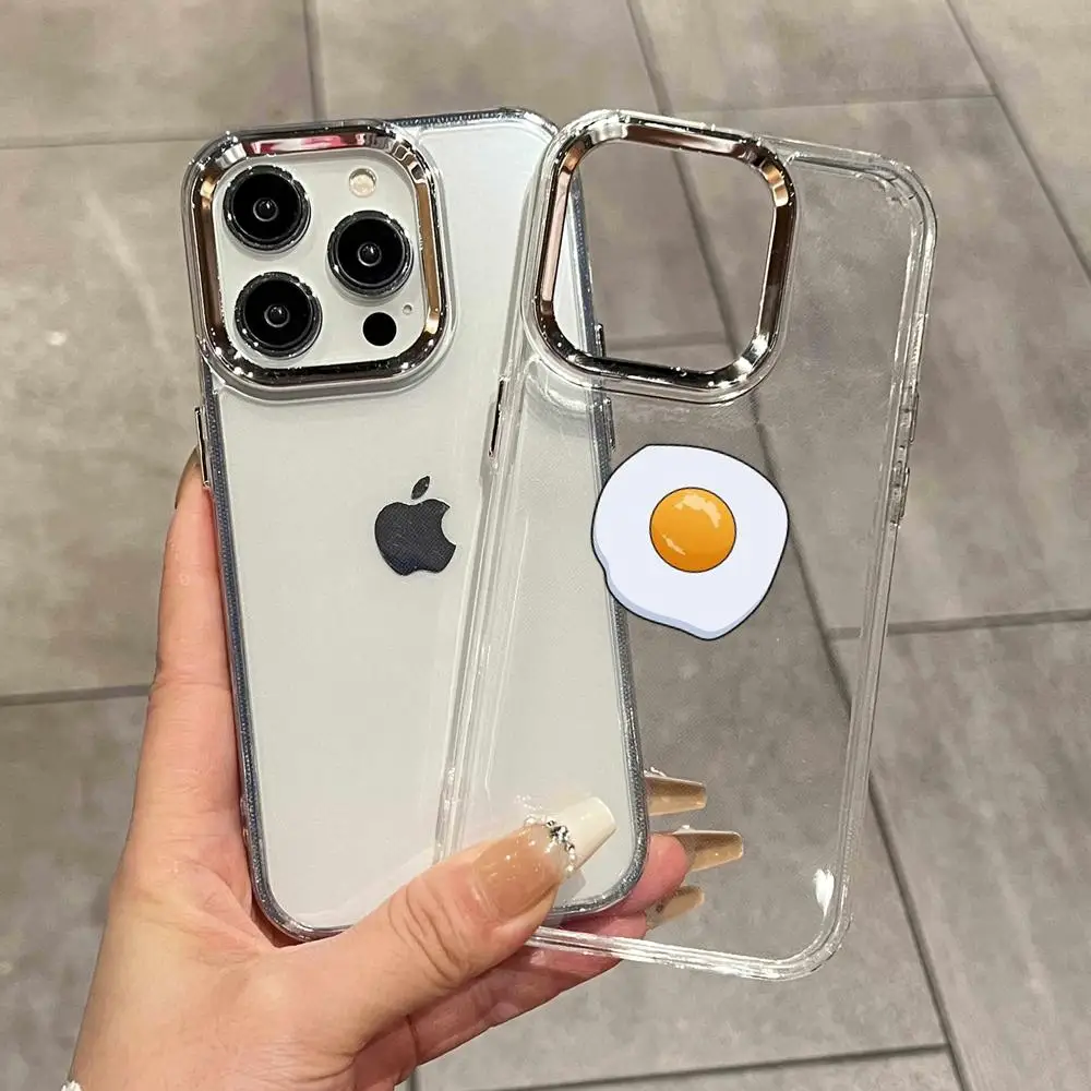 Fried Egg Phone Case Phone Case For iPhone 17 Air 16 15 14 Plus 13 12 11 Pro Max 16e Shockproof HD Clear Back Cover
Fried Egg Phone Case Phone Case For iPhone 17 Air 16 15 14 Plus 13 12 11 Pro Max 16e Shockproof HD Clear Back Cover