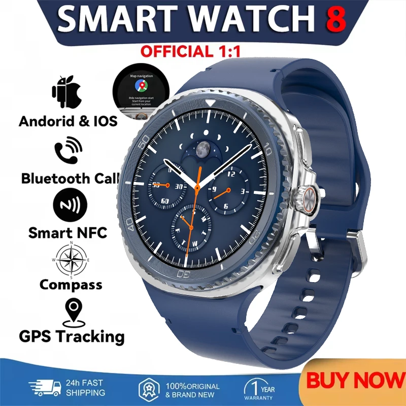 Smart Watch 8 Ultra 2026 Color Matching GPS Compass Smart Watch BT call NFC IP68 Waterproof 4GB Health monitoring Reduction 100%
Smart Watch 8 Ultra 2026 Color Matching GPS Compass Smart Watch BT call NFC IP68 Waterproof 4GB Health monitoring Reduction 100%