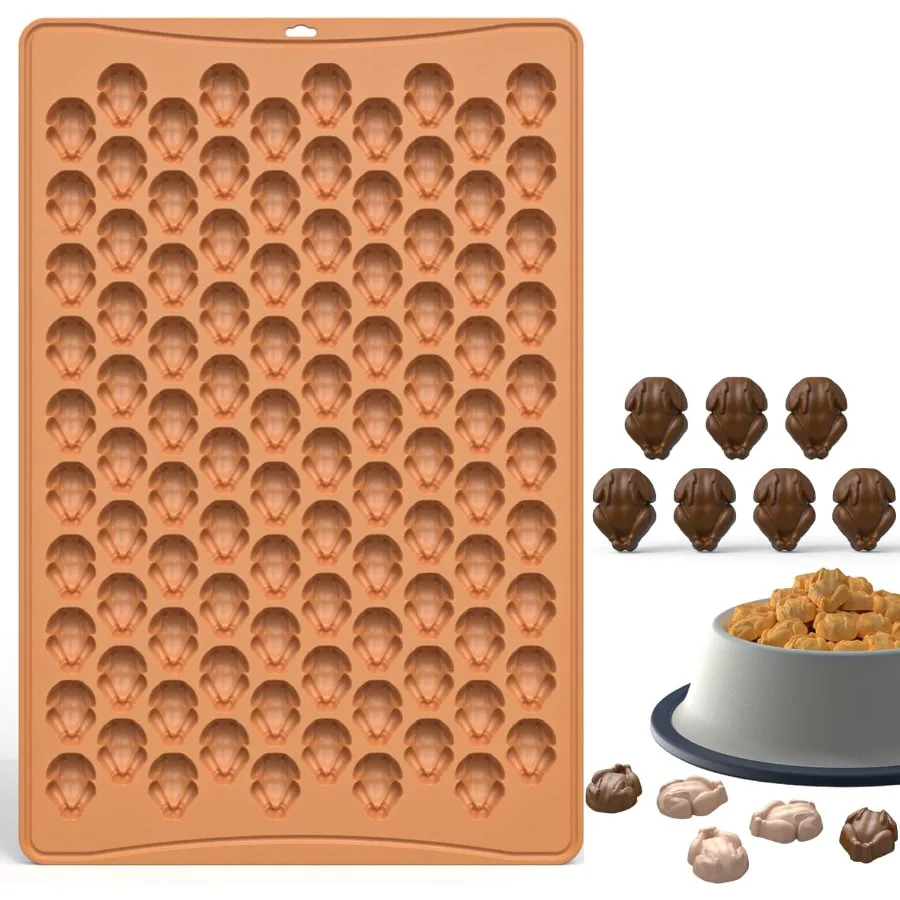 Thanksgiving Day Molds Silicone turkey Mold 100 Cavity 3D turkey Shape Chocolate Molds Mini Gummy Mold for Baking Ces Jelly Dog
Thanksgiving Day Molds Silicone turkey Mold 100 Cavity 3D turkey Shape Chocolate Molds Mini Gummy Mold for Baking Ces Jelly Dog