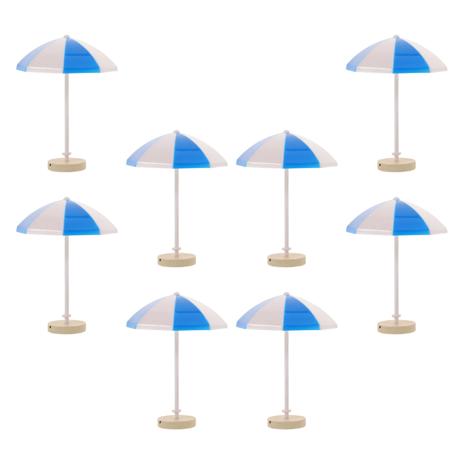 8Pcs Miniature Blue Beach Umbrella Plastic Small Base for DIY Micro Landscape Garden Desk Shelf Decoration Table Umbrella
8Pcs Miniature Blue Beach Umbrella Plastic Small Base for DIY Micro Landscape Garden Desk Shelf Decoration Table Umbrella