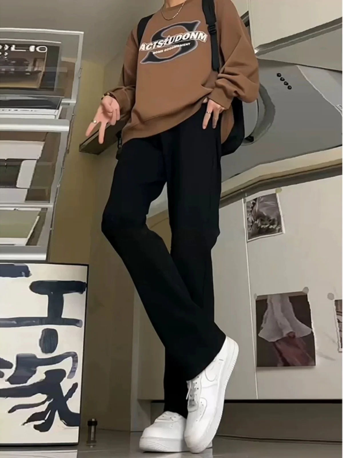 Pure Bla High Waist Micro Flare Denim Jeans Men's Spring Autumn Fce Narrow Straight Leg Pants American High Street Vibe
Pure Bla High Waist Micro Flare Denim Jeans Men's Spring Autumn Fce Narrow Straight Leg Pants American High Street Vibe