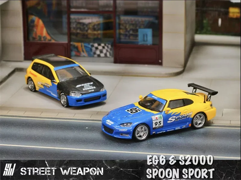 SW 1:64 EG6 / S2000 SPOON Limited499 Die-Cast Car Model Collection Miniature
SW 1:64 EG6 / S2000 SPOON Limited499 Die-Cast Car Model Collection Miniature