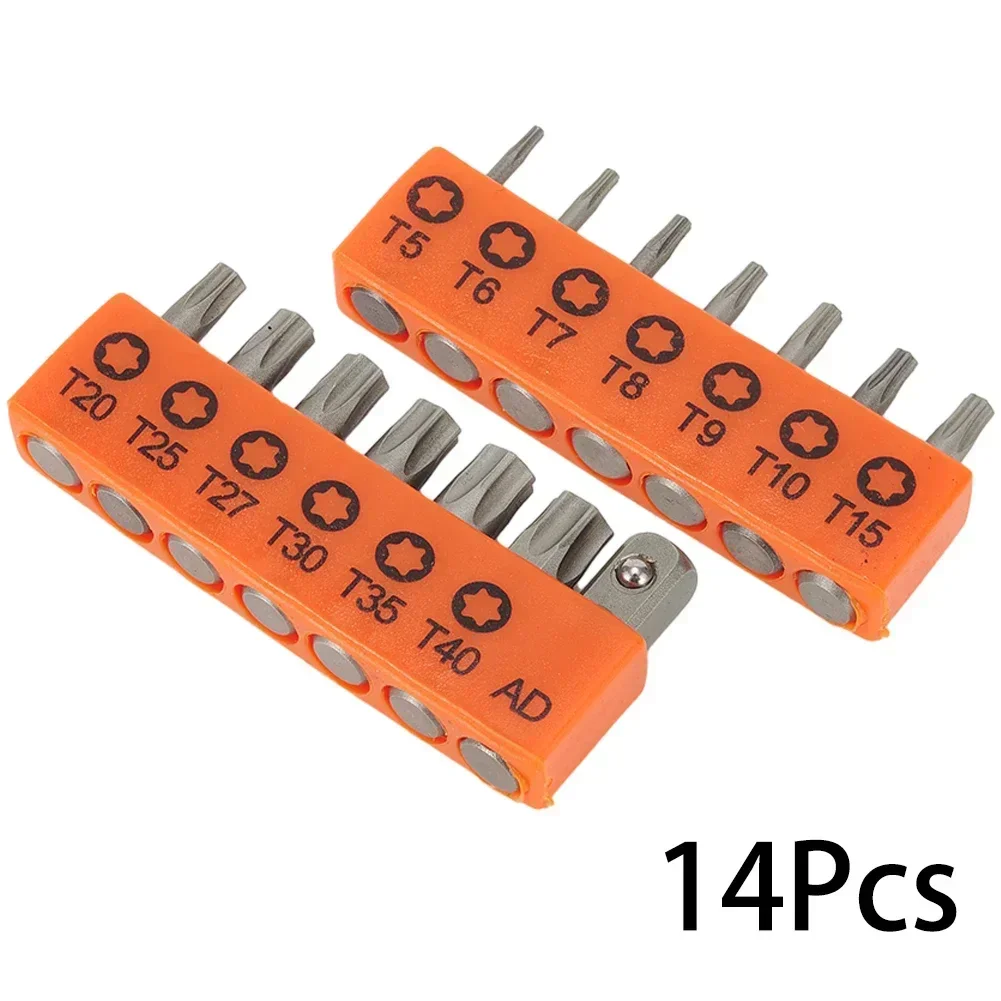 13pcs Screwdriver Bits Set Multifunctionl Versatile Screwdrivers Extension Rod Tools Set T5-T40 Cross Drill Bit Hand Tools 25mm
13pcs Screwdriver Bits Set Multifunctionl Versatile Screwdrivers Extension Rod Tools Set T5-T40 Cross Drill Bit Hand Tools 25mm