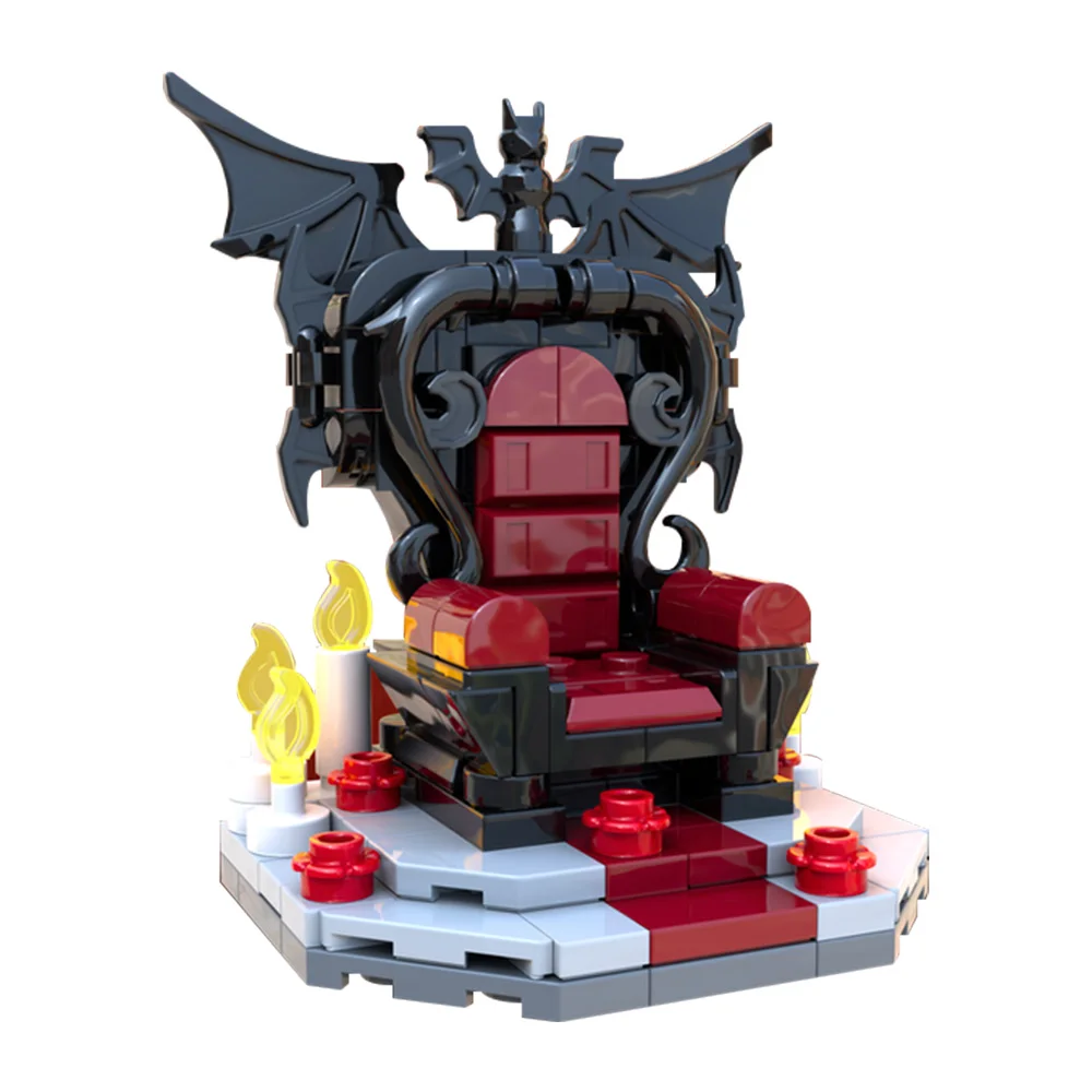 Gobricks Moc Vampire Throne Buliding Blocks Halloween Series Medieval DnD Scenery Props Toys Bricks Set Decorative Items Gifts
Gobricks Moc Vampire Throne Buliding Blocks Halloween Series Medieval DnD Scenery Props Toys Bricks Set Decorative Items Gifts