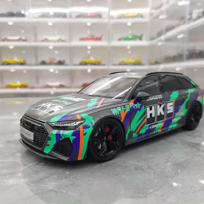 Die-cast 1:18 Scale 2021 FOR Audi Rs 6 Avant C8 Hks Paint Limited Edition Simulation Alloy Car Model Collection Decoration
Die-cast 1:18 Scale 2021 FOR Audi Rs 6 Avant C8 Hks Paint Limited Edition Simulation Alloy Car Model Collection Decoration