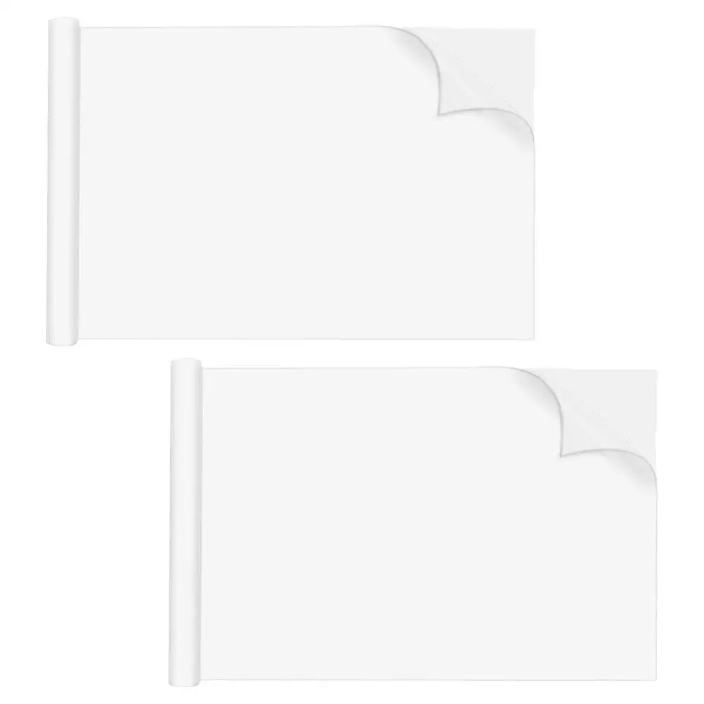 2pcs Static Cling Whiteboard Stickers Dry Erase Reusable Wall Fridge PP Material Smooth Writing Surface Electrostatic Adsorption
2pcs Static Cling Whiteboard Stickers Dry Erase Reusable Wall Fridge PP Material Smooth Writing Surface Electrostatic Adsorption