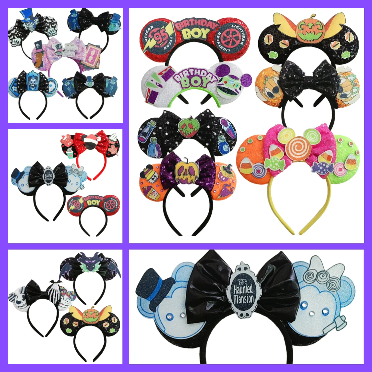 Newest Halloween Mickey Mouse Ear Headband Bat Pumpkin Bow Hairbands Girls Disney Kids Festival Party Hair Accessories for Women
Newest Halloween Mickey Mouse Ear Headband Bat Pumpkin Bow Hairbands Girls Disney Kids Festival Party Hair Accessories for Women