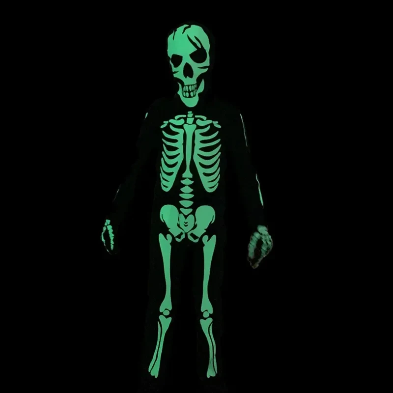✜2026❤ Hot sale child Halloween zombie skeleton glow in the dark costume cosplay jumpsuit kids fancy dress carnival theme party✚
✜2026❤ Hot sale child Halloween zombie skeleton glow in the dark costume cosplay jumpsuit kids fancy dress carnival theme party✚
