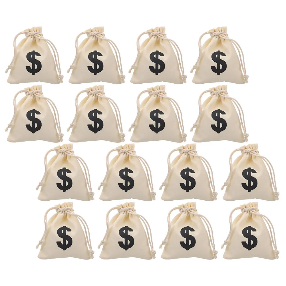 16pcs Coins Bags 10x12cm Pirate Treasure Pouch Drawstring Halloween Candy Bags Sturdy Linen Jewelry Display
16pcs Coins Bags 10x12cm Pirate Treasure Pouch Drawstring Halloween Candy Bags Sturdy Linen Jewelry Display
