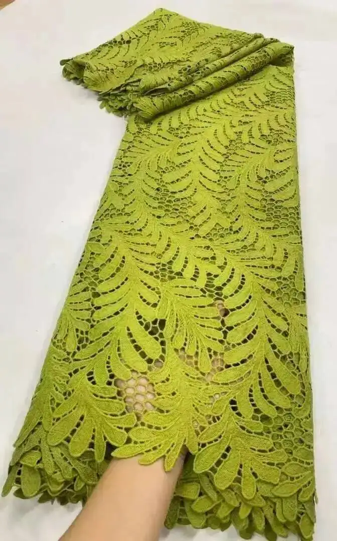 2025 African Water Soluble Lace Fabric New French Mesh Sequins 5 Yard Nigerian Cord Guipure Lace Fabric Luxury Dress For Wome
2025 African Water Soluble Lace Fabric New French Mesh Sequins 5 Yard Nigerian Cord Guipure Lace Fabric Luxury Dress For Wome