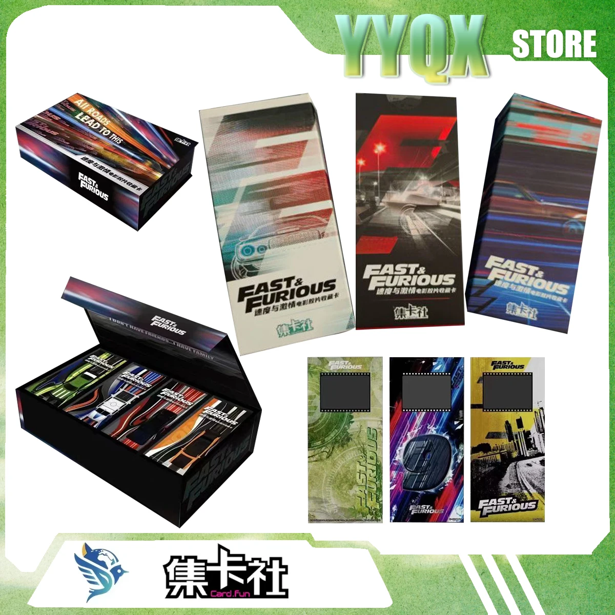 Card.Fun 2026 NEW Fast And Furious Collection Card Ornament Movie Film Vehicle Periphery Cartoon Anime Surprise Gift Toy Like
Card.Fun 2026 NEW Fast And Furious Collection Card Ornament Movie Film Vehicle Periphery Cartoon Anime Surprise Gift Toy Like