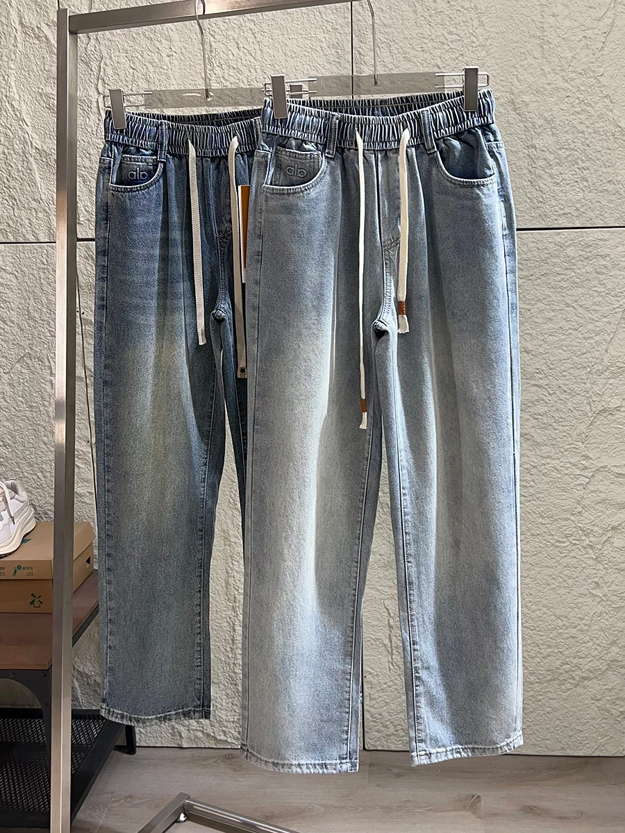High-End Lightweight Fashionable Men's Elastic Waist Straight Leg Loose Jeans Spring New Arrival Casual Comfortable Breathable
High-End Lightweight Fashionable Men's Elastic Waist Straight Leg Loose Jeans Spring New Arrival Casual Comfortable Breathable