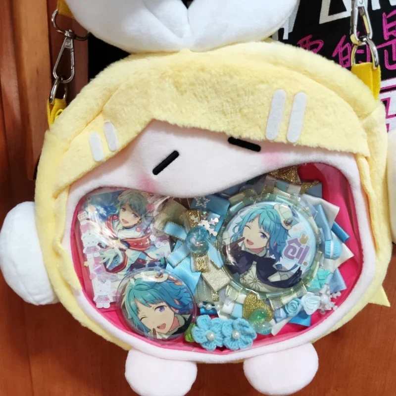 Meow Plush Ita Bag Cute Anime Kagamine Rin Kagamine Len Soft Crossbody Bag Transparent Display For Anime Fans Outdoor Daily Use
Meow Plush Ita Bag Cute Anime Kagamine Rin Kagamine Len Soft Crossbody Bag Transparent Display For Anime Fans Outdoor Daily Use