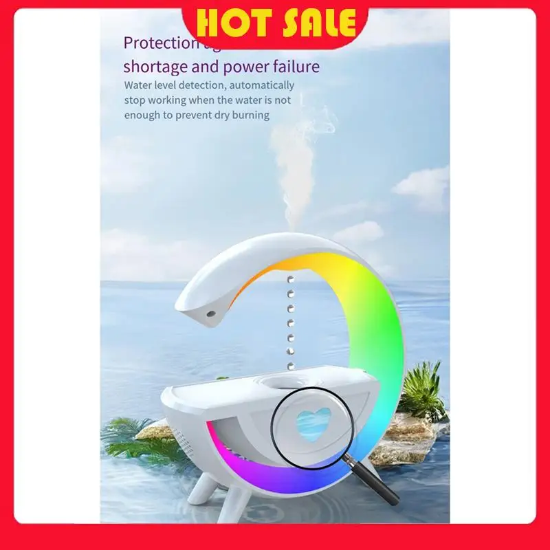Needful Anti-Gravity Air Humidifier 350Ml With Bluetooth 5.0 Speaker RGB ABS+PC For Home Office Humidifier
Needful Anti-Gravity Air Humidifier 350Ml With Bluetooth 5.0 Speaker RGB ABS+PC For Home Office Humidifier