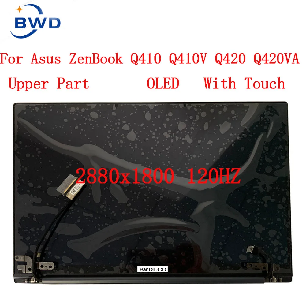 14,5-дюймовая OLED-панель дисплея 2880x1800, замена сенсорного экрана для ASUS ZenBook Q410 Q410V Q420 Q420V Q420VA, верхняя половина сборки
14,5-дюймовая OLED-панель дисплея 2880x1800, замена сенсорного экрана для ASUS ZenBook Q410 Q410V Q420 Q420V Q420VA, верхняя половина сборки