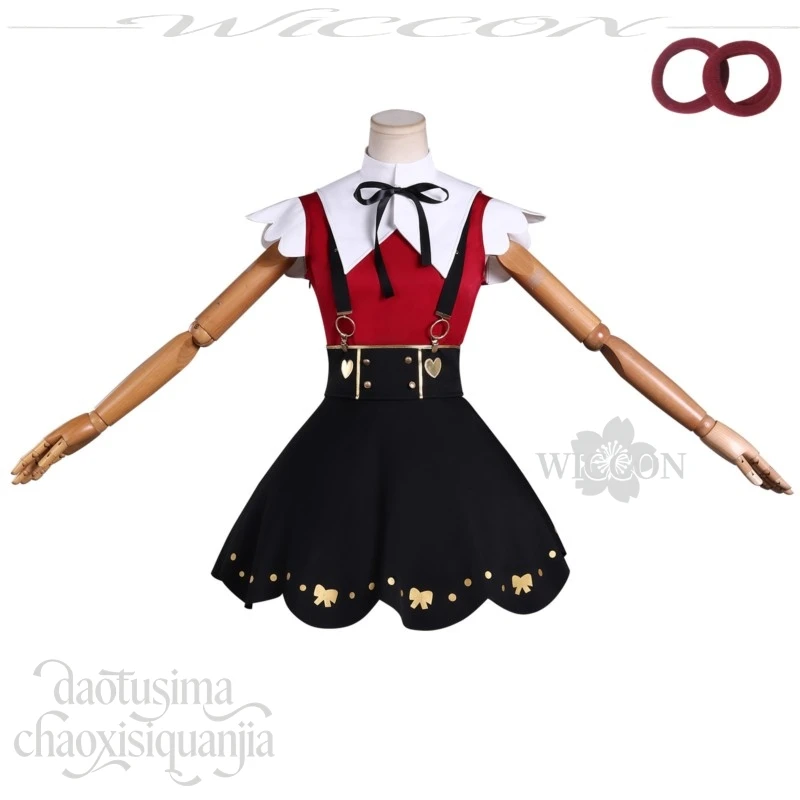 Sweet Dark Style Game Cos Costume Retro Y2K Jirai Kei Attire For Halloween Party Dress Up
Sweet Dark Style Game Cos Costume Retro Y2K Jirai Kei Attire For Halloween Party Dress Up