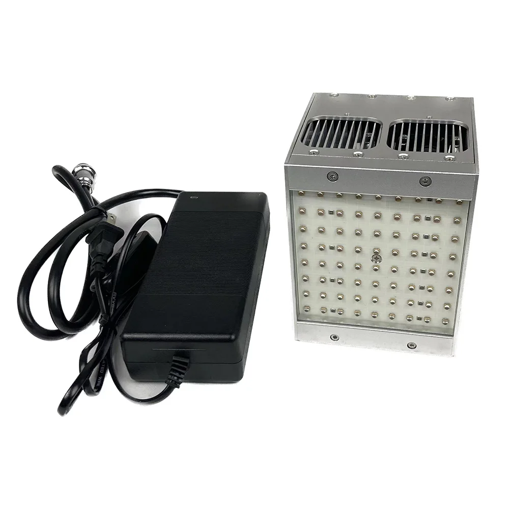 100*100MM 365NM 300W High Power Fan Cooling UV Led Lamps For Gel Glue Ink Varnish PCB Green Oil The Curing Ultraviolet Lights
100*100MM 365NM 300W High Power Fan Cooling UV Led Lamps For Gel Glue Ink Varnish PCB Green Oil The Curing Ultraviolet Lights