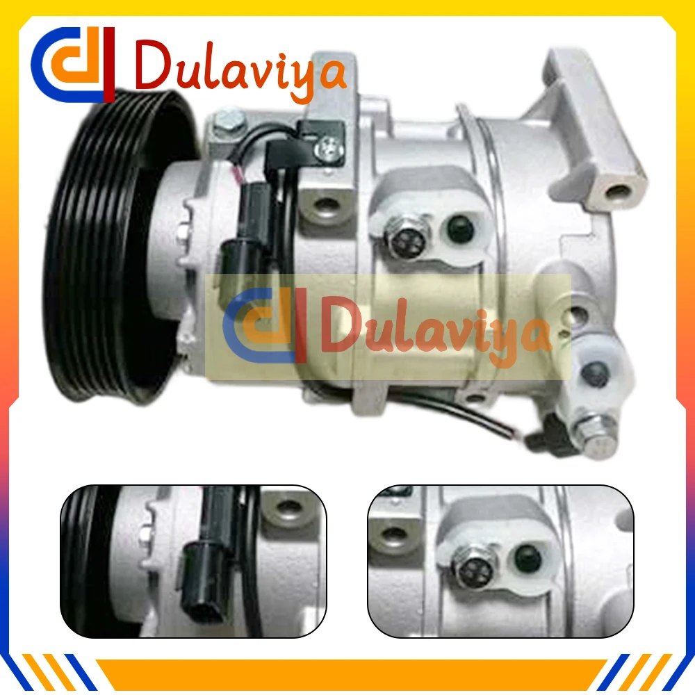 New DVE12 AC Compressor For HYUNDAI Accent KIA Rio 1.4 1.6 97701-1R300 97701-1W800 97701-1W810 977011W800 977011R300 977011W800
New DVE12 AC Compressor For HYUNDAI Accent KIA Rio 1.4 1.6 97701-1R300 97701-1W800 97701-1W810 977011W800 977011R300 977011W800