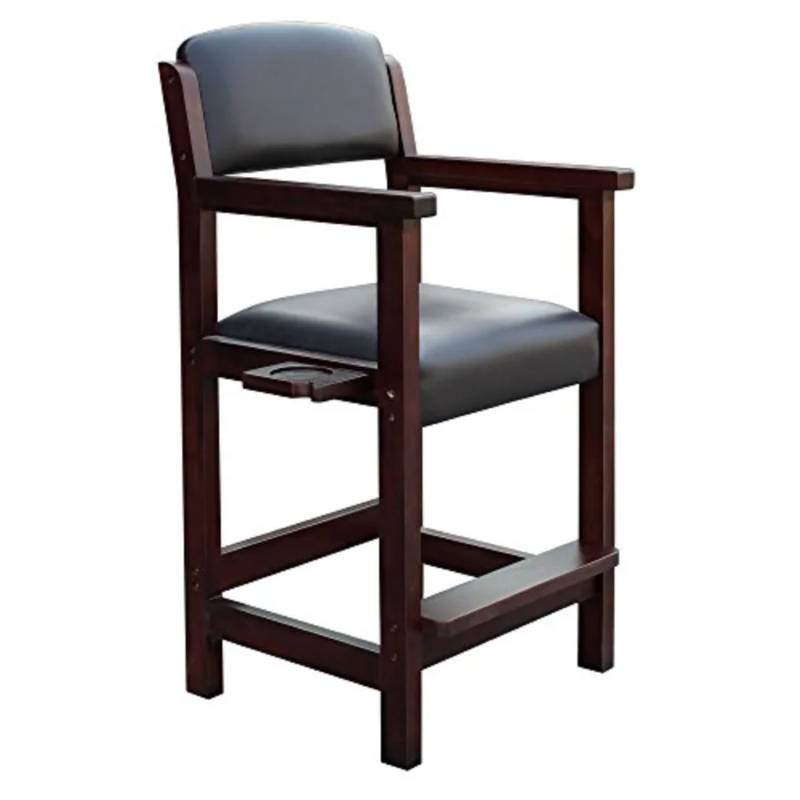 Hathaway Cambridge Spectator Chair Billiard Stool with Cushioned Seat Footrest and Storage 25" L x 22.5" W x 44.25" H with 30.5
Hathaway Cambridge Spectator Chair Billiard Stool with Cushioned Seat Footrest and Storage 25" L x 22.5" W x 44.25" H with 30.5