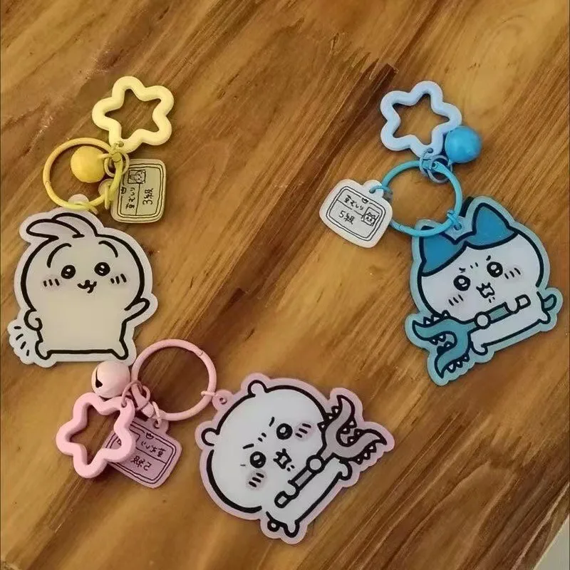 New Cartoon Chiikawas Series Kawaii Keychain Cute Character Creativity Backpack Acrylic Keychain Women Birthday Gifts
New Cartoon Chiikawas Series Kawaii Keychain Cute Character Creativity Backpack Acrylic Keychain Women Birthday Gifts