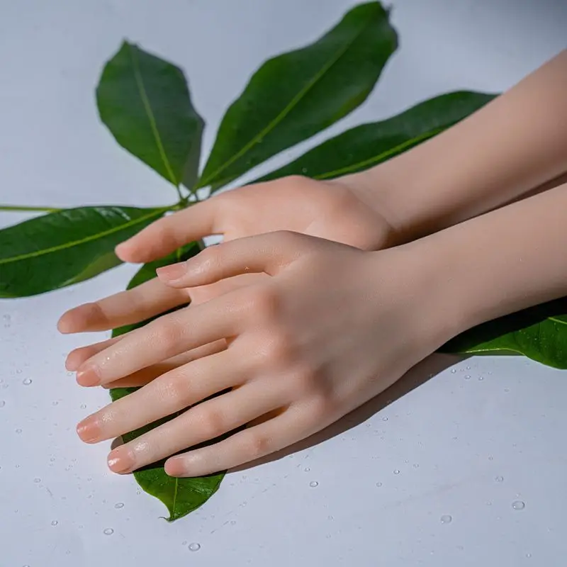 Realistic Silicone Hand Model Mannequin for Nail Art Training Lifelike Female Practice Hand for Manicure Display 1:1 Size TDWG07
Realistic Silicone Hand Model Mannequin for Nail Art Training Lifelike Female Practice Hand for Manicure Display 1:1 Size TDWG07