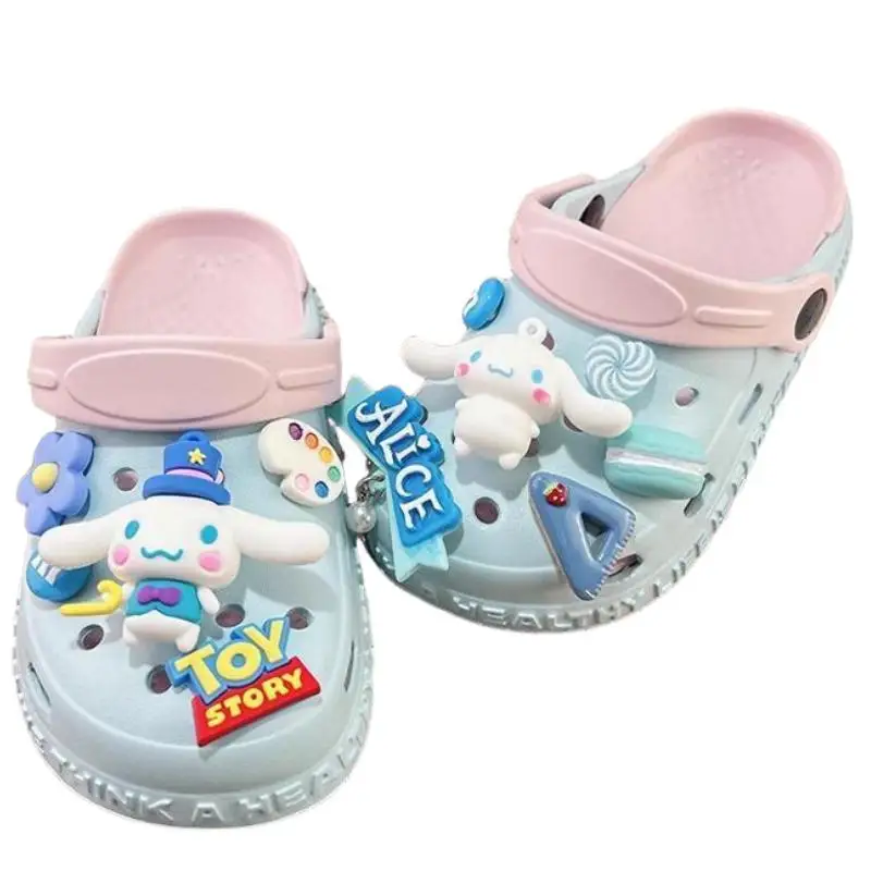 Outdoor Slippers Hello Kitty Child Bathroom Shoes Slippers Kuromi Sanrio Sandals Girl Washable Anti-Slip Anti-Odor Light Kawaii
Outdoor Slippers Hello Kitty Child Bathroom Shoes Slippers Kuromi Sanrio Sandals Girl Washable Anti-Slip Anti-Odor Light Kawaii