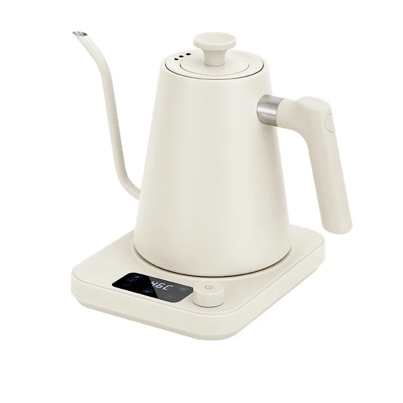 1200W temperature-controlled hand-brewed coffee electric kettle, thermal insulation boiling water long-mouth adjustable
1200W temperature-controlled hand-brewed coffee electric kettle, thermal insulation boiling water long-mouth adjustable