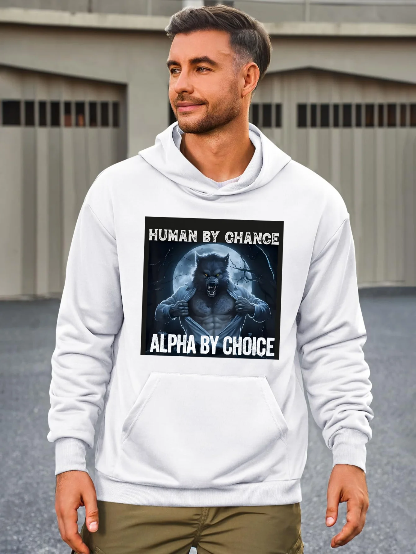 Men's Fashion Hooded Sweatshirt - Customizable Alpha Slogan Pullover, Ideal for Daily Outfits & Street Trendsetters
Men's Fashion Hooded Sweatshirt - Customizable Alpha Slogan Pullover, Ideal for Daily Outfits & Street Trendsetters