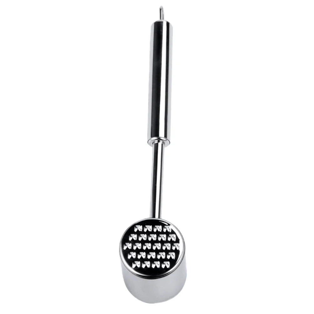 Stainless Steel Meat Tenderiser Hammer 10 Inch Professional Steak Hammer For Tenderizing Beef Chicken Flat Hammered Sides
Stainless Steel Meat Tenderiser Hammer 10 Inch Professional Steak Hammer For Tenderizing Beef Chicken Flat Hammered Sides