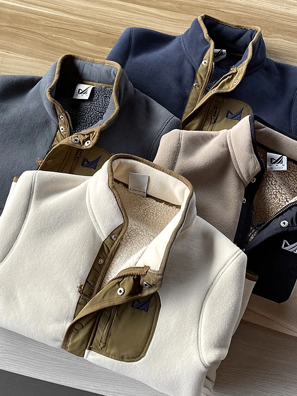 Men's Fce Lined Stand Collar Jaet Color Blo Corduroy Outerwear Winter Youth Faion Long Sve Stand Fit Coat
Men's Fce Lined Stand Collar Jaet Color Blo Corduroy Outerwear Winter Youth Faion Long Sve Stand Fit Coat