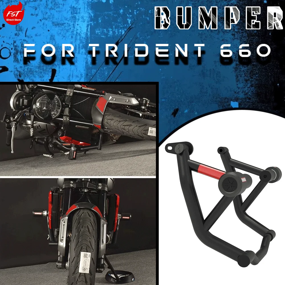 Fits Trident 660 Crash Bar, Bumper, Racing Guard, Anti-fall Sliders Protective Modification Accessories
Fits Trident 660 Crash Bar, Bumper, Racing Guard, Anti-fall Sliders Protective Modification Accessories