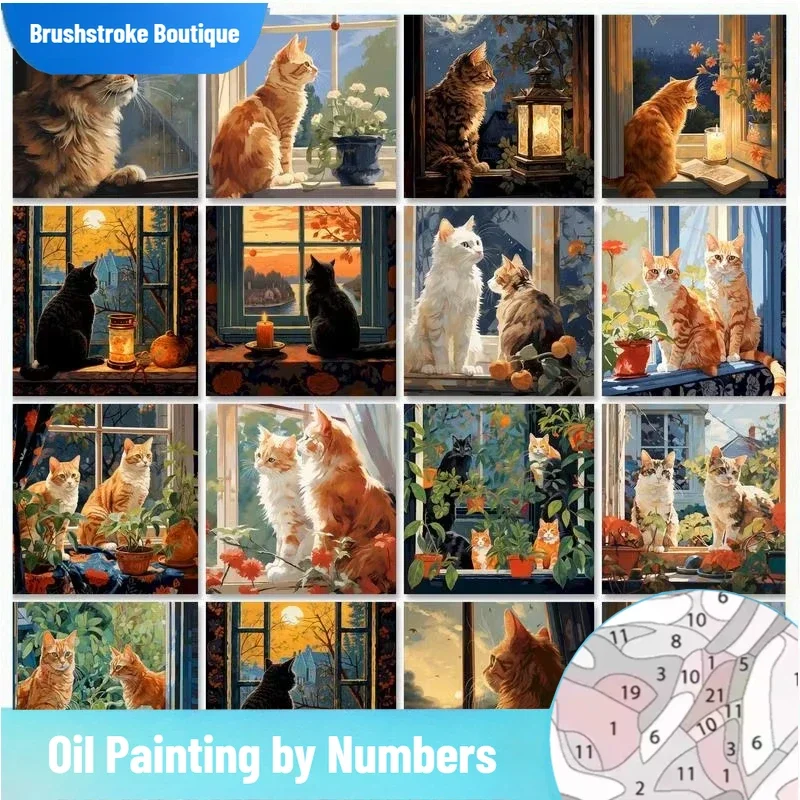 Brushstroke DIY Painting By Numbers Animals 40x50cm Kits Painting By Number On Canvas HandPainted Art Drawing Paint Gift Framele
Brushstroke DIY Painting By Numbers Animals 40x50cm Kits Painting By Number On Canvas HandPainted Art Drawing Paint Gift Framele