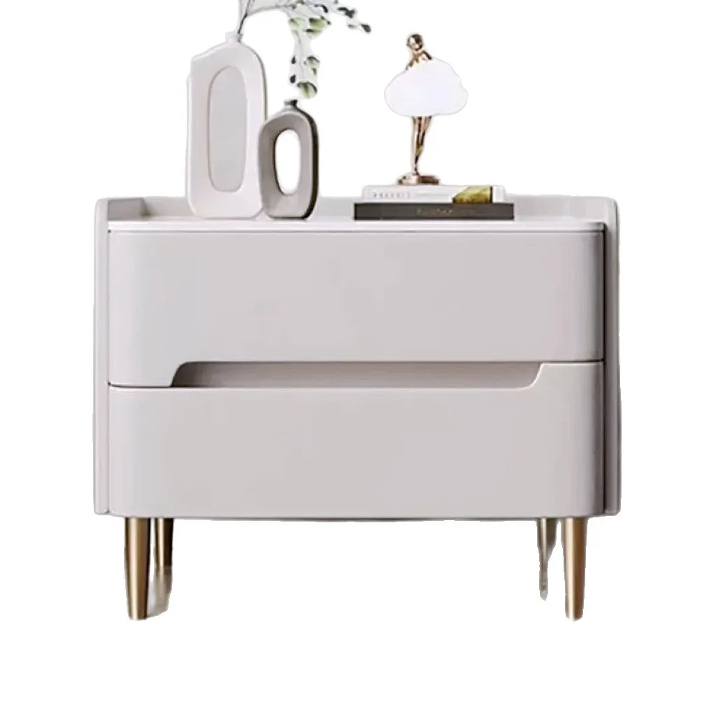 Modern simple solid wood bedside table high-end light luxury bedroom home locker rock slab
Modern simple solid wood bedside table high-end light luxury bedroom home locker rock slab