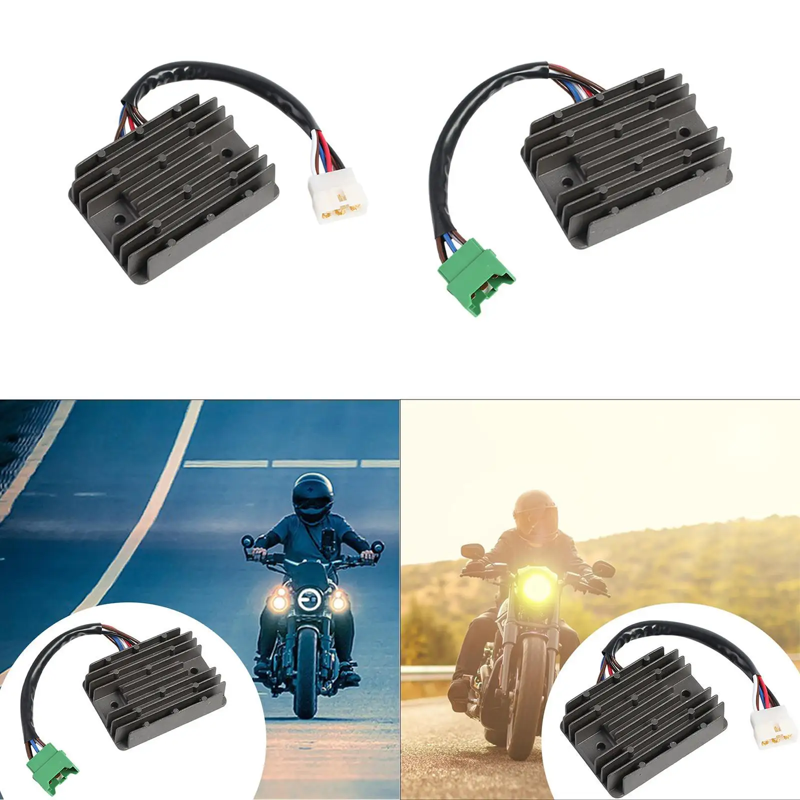 Voltages Regulator Rectifier Durable Wear Resistance Replacement for Honda GX240 GX340 GX
Voltages Regulator Rectifier Durable Wear Resistance Replacement for Honda GX240 GX340 GX