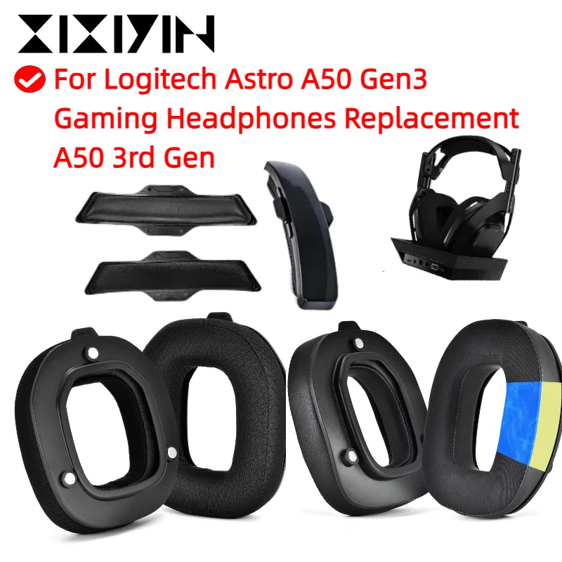 Ear pads for Logitech Astro A50 Gen3 Gaming Headphones Replacement/Ear covers Earmuffs Ear pillows Ear cushions headband rubber
Ear pads for Logitech Astro A50 Gen3 Gaming Headphones Replacement/Ear covers Earmuffs Ear pillows Ear cushions headband rubber