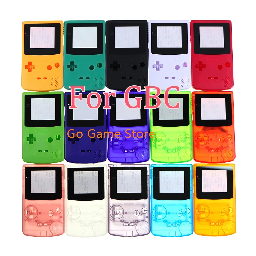 6sets for GAMEBOY COLOR GBC System Replacement Full Housing Shell Cover Protective Case
6sets for GAMEBOY COLOR GBC System Replacement Full Housing Shell Cover Protective Case