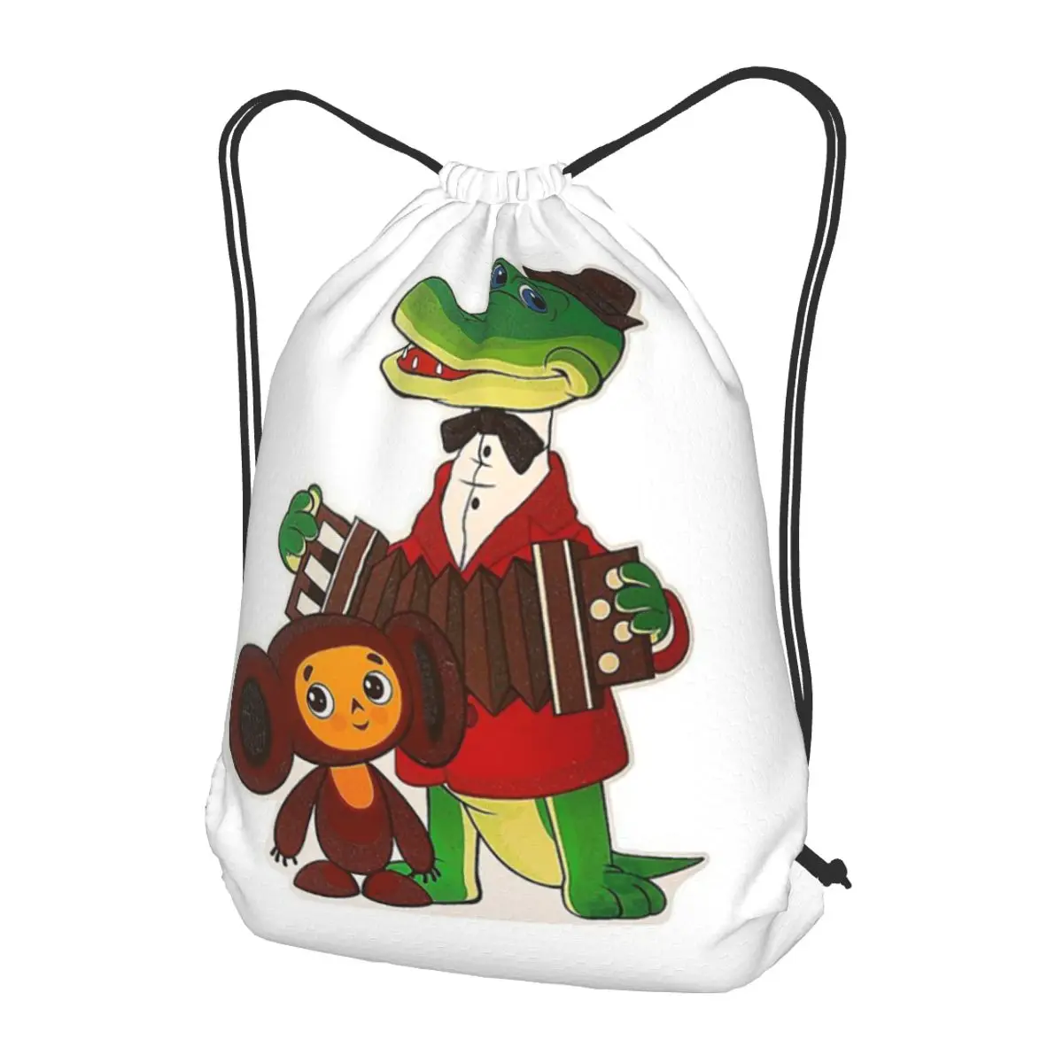 Cheburashka And Gena Backpacks Fashion Drawstring Bags Storage Bag Book Bags for Travel School
Cheburashka And Gena Backpacks Fashion Drawstring Bags Storage Bag Book Bags for Travel School