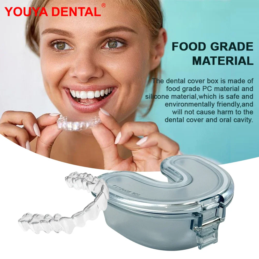 Dental Orthodontic Retainer Case Braces Storage Box Leak Proof U-Shaped Denture Box Transparent Mouthguard Container Oral Care
Dental Orthodontic Retainer Case Braces Storage Box Leak Proof U-Shaped Denture Box Transparent Mouthguard Container Oral Care