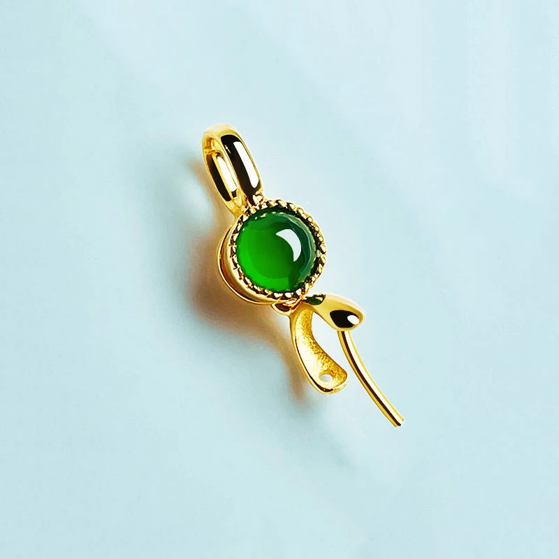 Plating18KColorful jade pendant with Buddha, leaf, and Guanyin designs, with claspdiyAccessories
Plating18KColorful jade pendant with Buddha, leaf, and Guanyin designs, with claspdiyAccessories