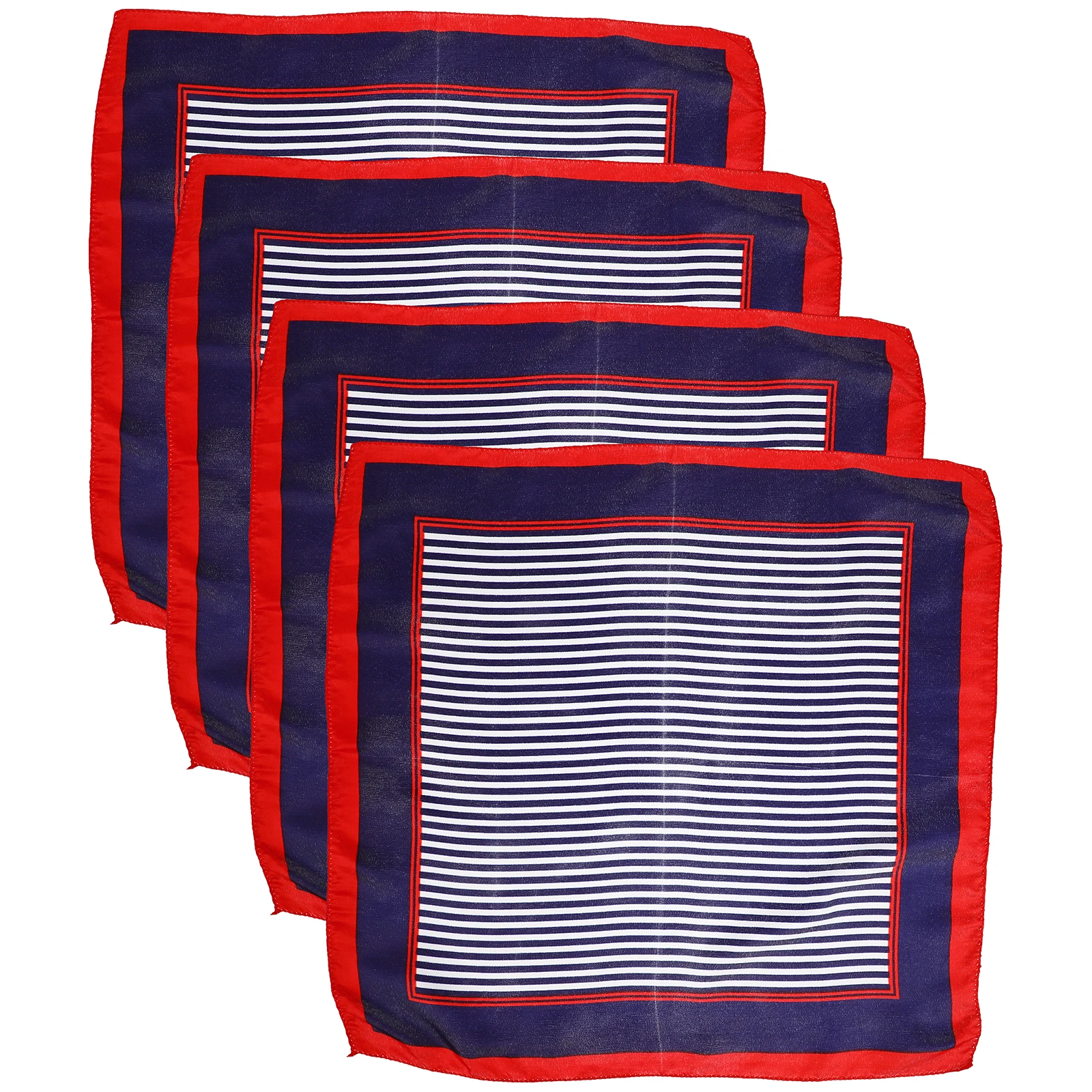 4pcs Square Scarf Women 50cm Silk Neck Red Stripe Professional Women Neckerchief Accessories 45 Polyester
4pcs Square Scarf Women 50cm Silk Neck Red Stripe Professional Women Neckerchief Accessories 45 Polyester