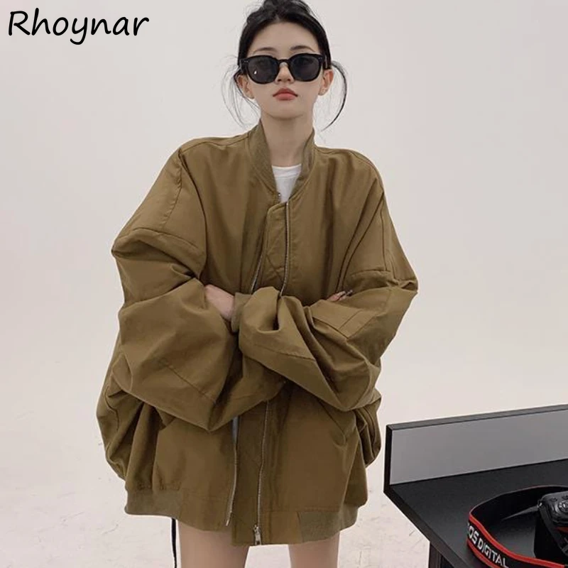 Cargo Jackets Women Baggy Vintage Zipper Design Outwear Streetwear Casual Soft Personality Korean Fashion Chaquetas Para Mujer
Cargo Jackets Women Baggy Vintage Zipper Design Outwear Streetwear Casual Soft Personality Korean Fashion Chaquetas Para Mujer