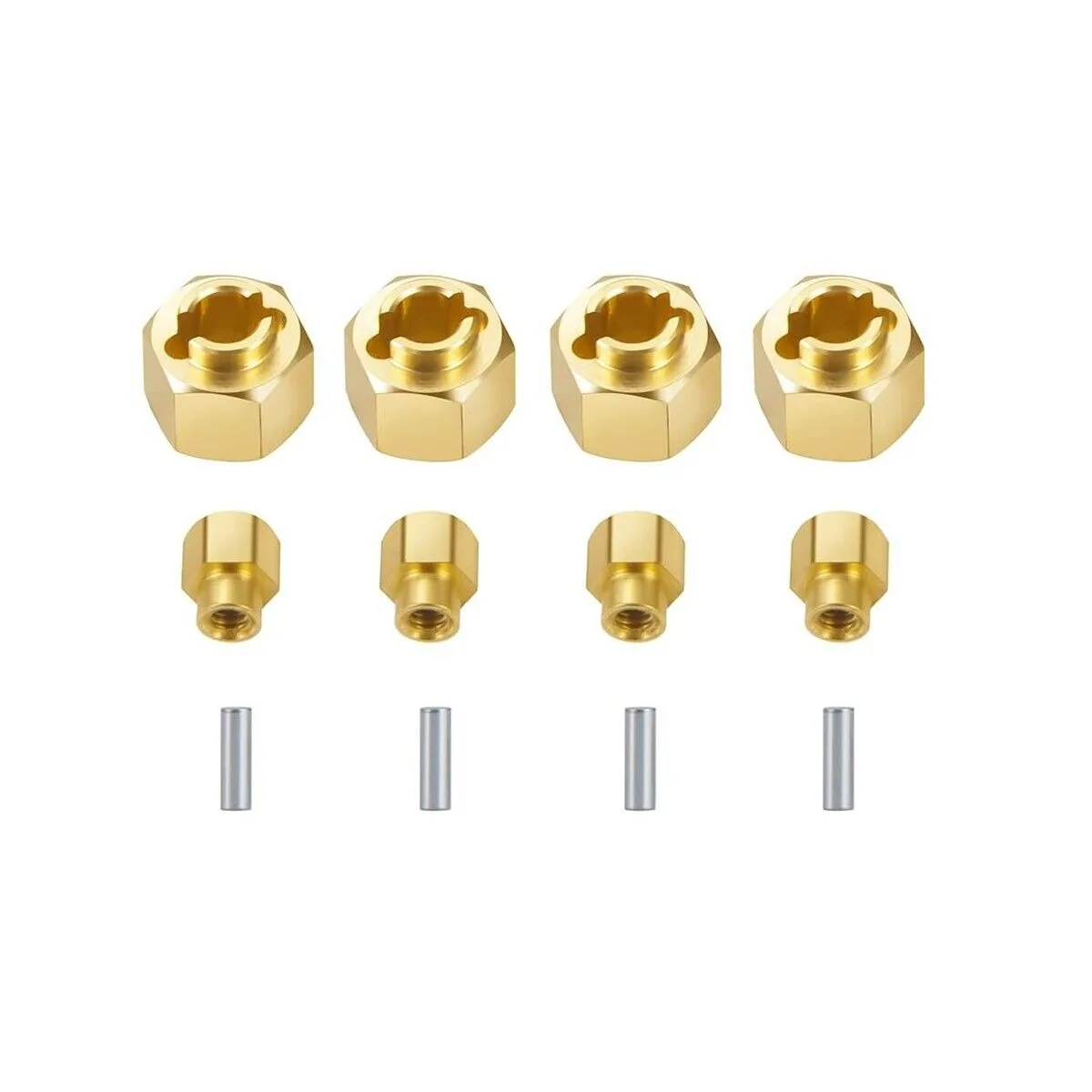 LCX Racing 1/24 RC Crawler Car Brass Wheel Hex Hubs Adapter 7mm(OD) Upgrades Parts Accessories for Axial SCX24 AX24
LCX Racing 1/24 RC Crawler Car Brass Wheel Hex Hubs Adapter 7mm(OD) Upgrades Parts Accessories for Axial SCX24 AX24