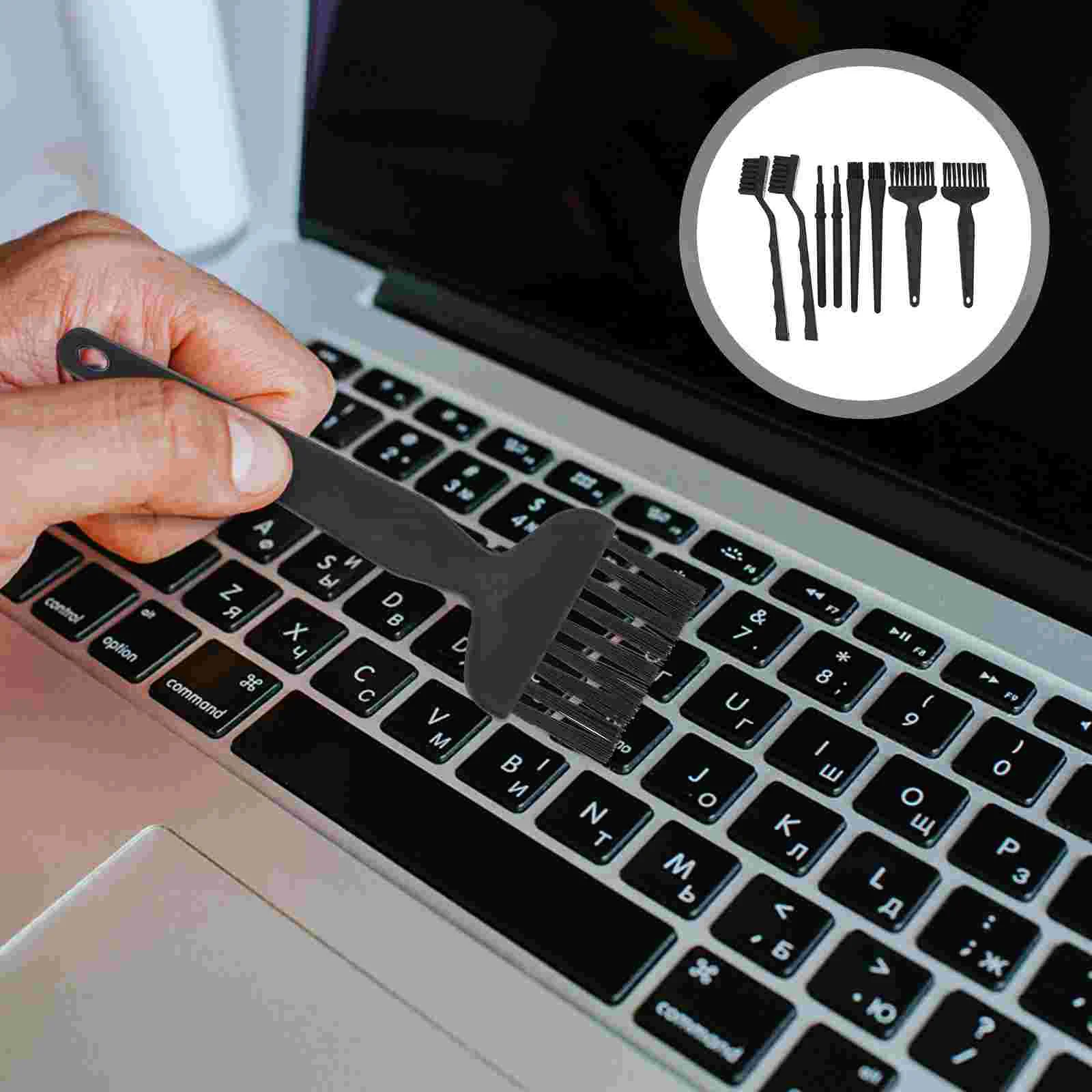 8 Pcs Notebook Cleaning Brush Kit Computer Keyboards PA Nylon Wool Cleaner Anti Static Laptop
8 Pcs Notebook Cleaning Brush Kit Computer Keyboards PA Nylon Wool Cleaner Anti Static Laptop
