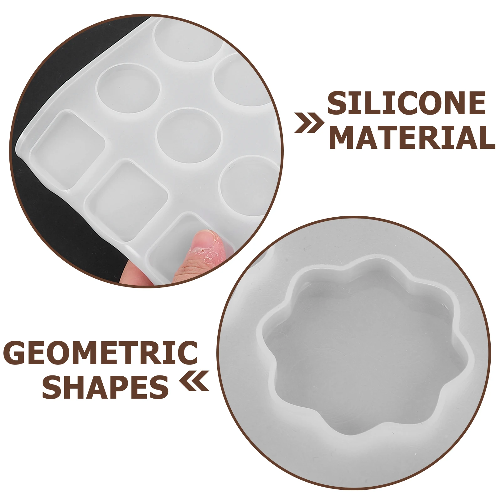 30 Pieces Seal Mold Silicone Wax Melt Liners Blank Stamp Molds Wax Sealing Making Mat Jewelry Accessories Crafts
30 Pieces Seal Mold Silicone Wax Melt Liners Blank Stamp Molds Wax Sealing Making Mat Jewelry Accessories Crafts