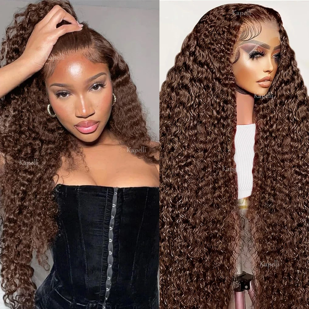 Brown kinky Curly Short Bob Wig 5x5 Glueless Wear and Go Bob Wigs Brazilian Water Deep Wave Human Hair Wig Preplucked Hairline
Brown kinky Curly Short Bob Wig 5x5 Glueless Wear and Go Bob Wigs Brazilian Water Deep Wave Human Hair Wig Preplucked Hairline